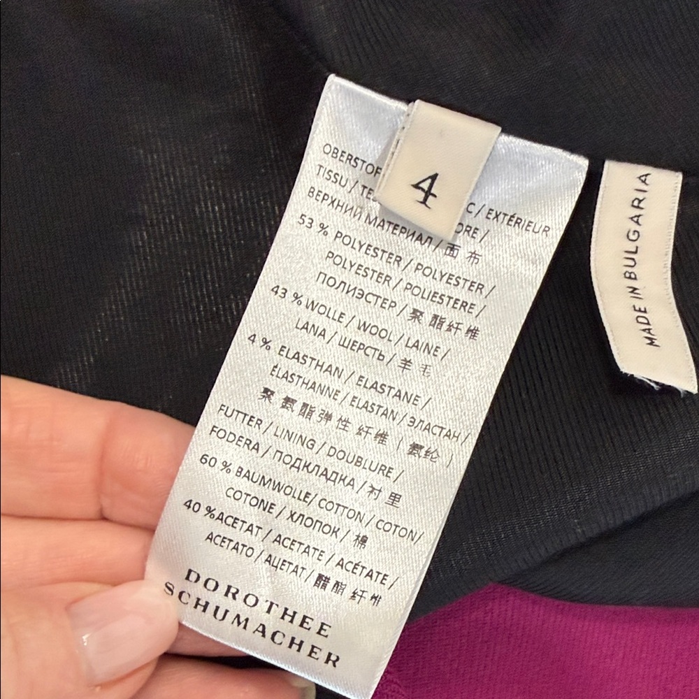 Dorothee Schumacher fuscia crop military jacket - Picture 11 of 14